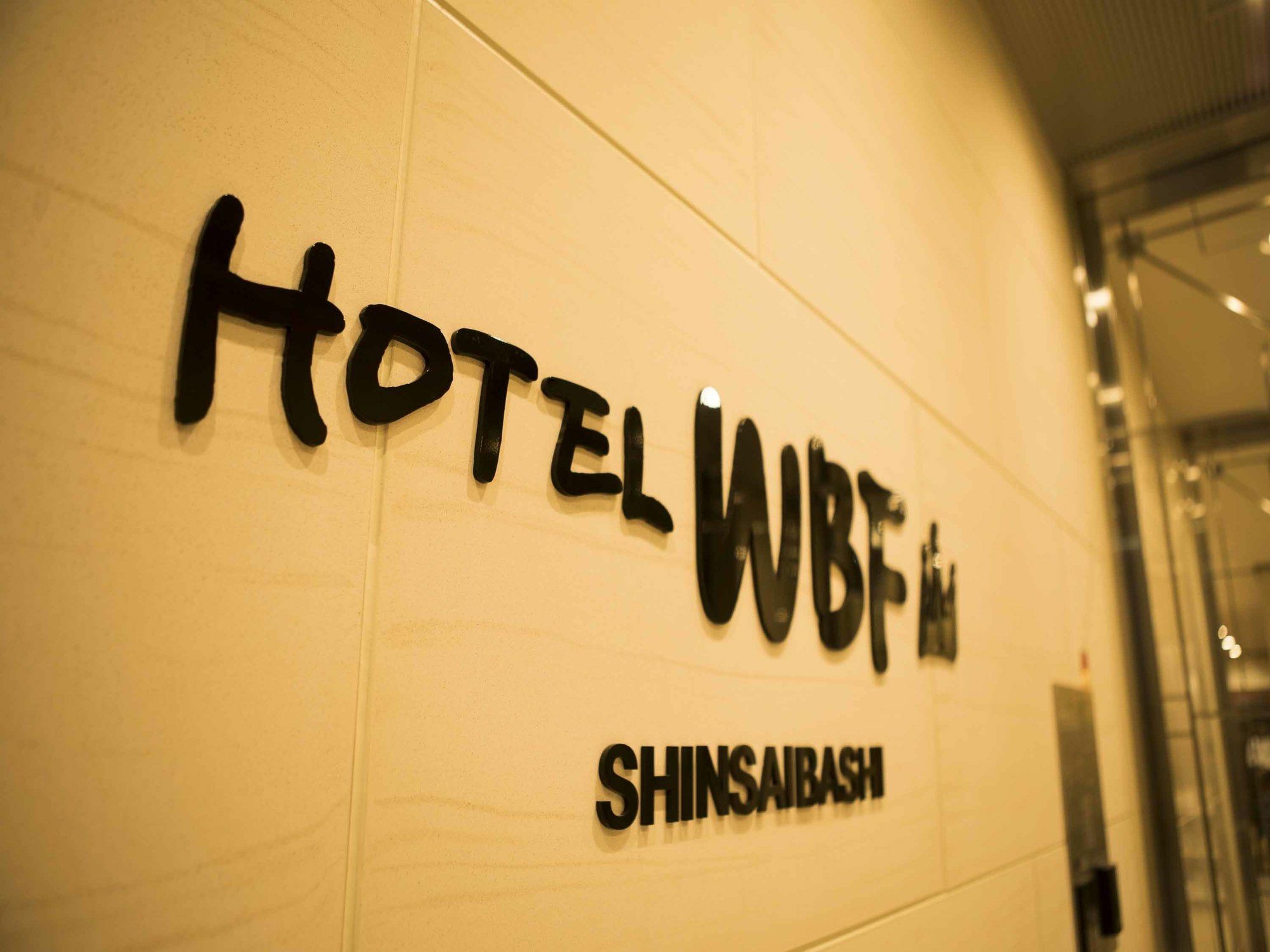 Hotel Wbf Shinsaibashi Oszaka Kültér fotó
