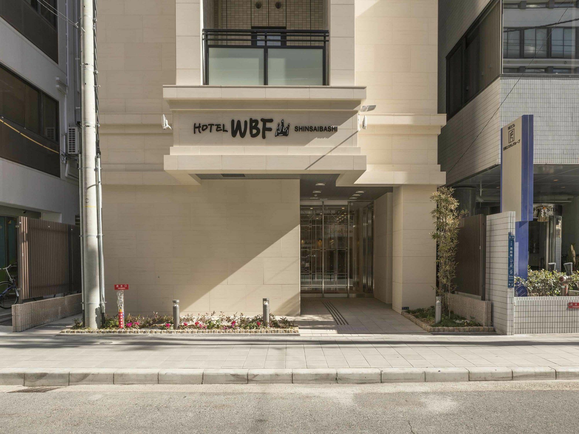 Hotel Wbf Shinsaibashi Oszaka Kültér fotó